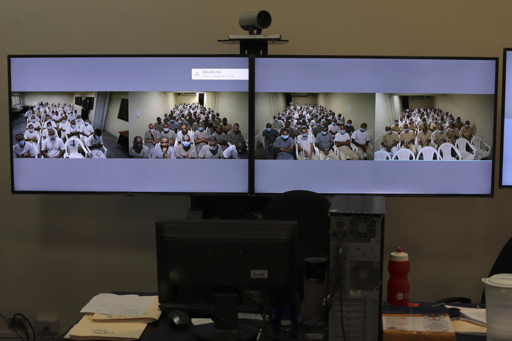 APTOPIX El Salvador Mass Gang Trial